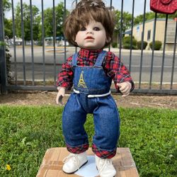 handmade porcelain boy doll