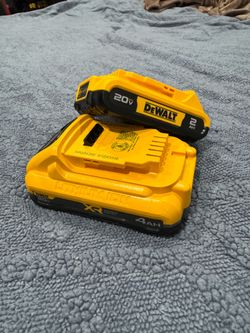 Baterias dewalt power pack de 4 ah y 2 ah