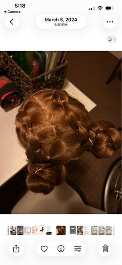 Mannequin Head with 80% human hair