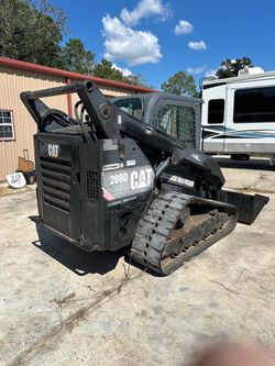 CAT skid steer 289D two speed high flow