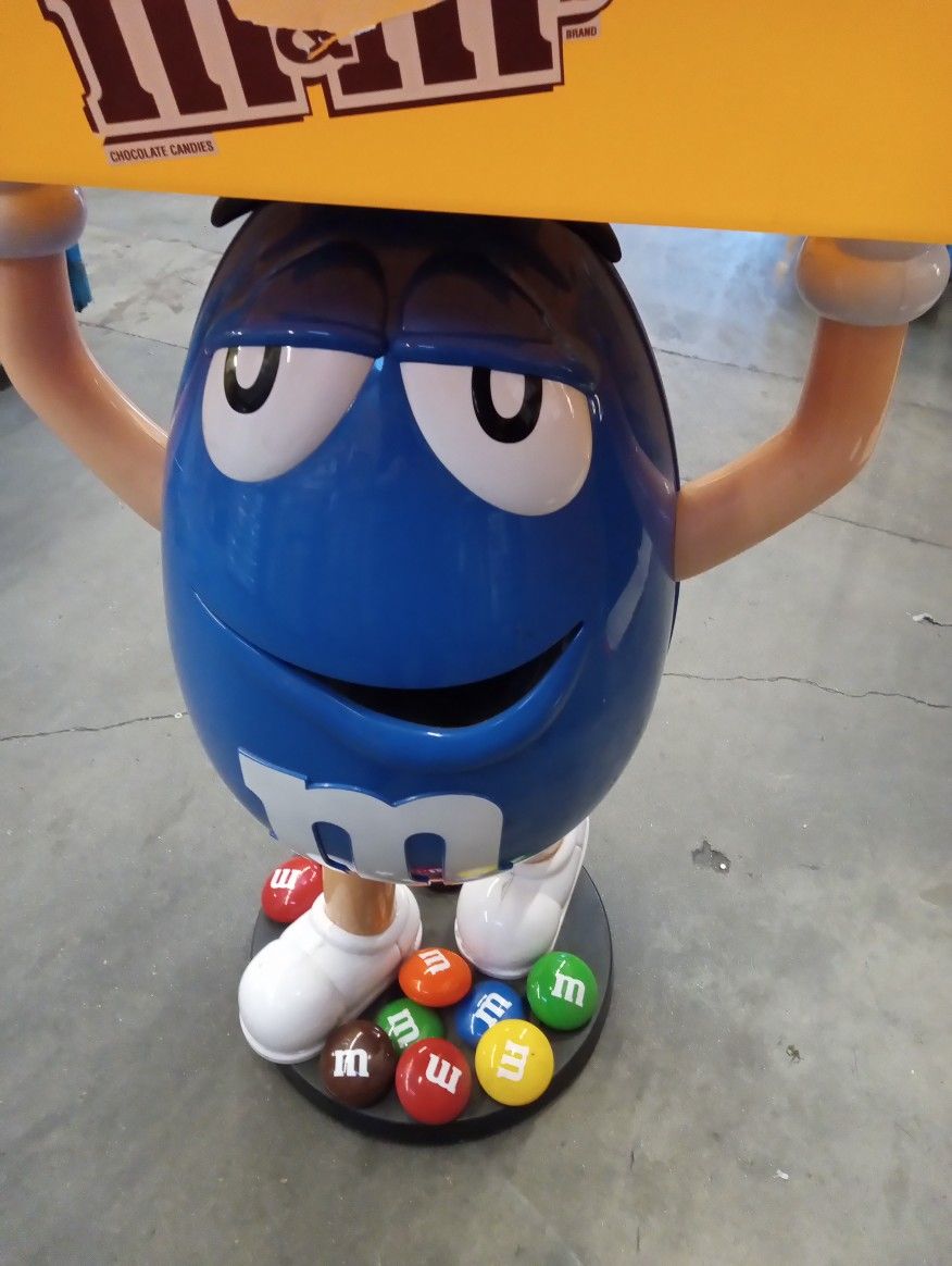M&M Standee Display Candy Holder