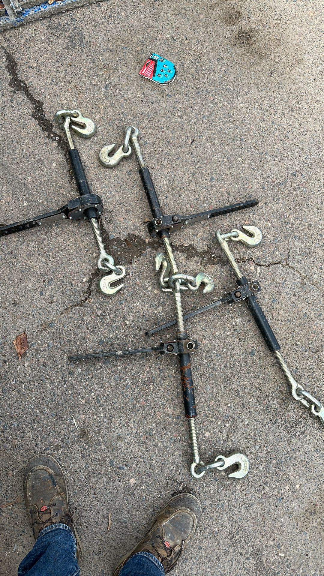 Impact binders for equipment