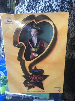 Mulan Disney doll New