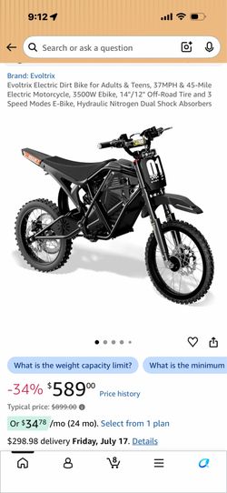 Electric Dirt Bike