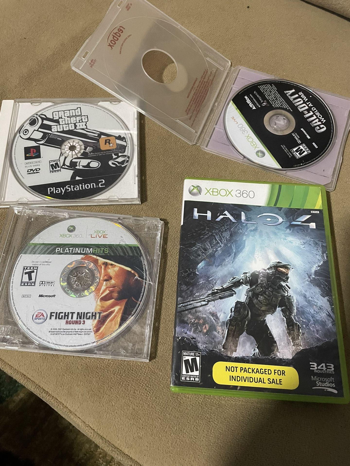 4 Games (used)