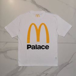 2023 Palace × McDonald's Logo T-Shirt White Size Large