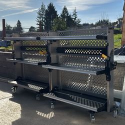 Van/stoarge Shelving On Wheels