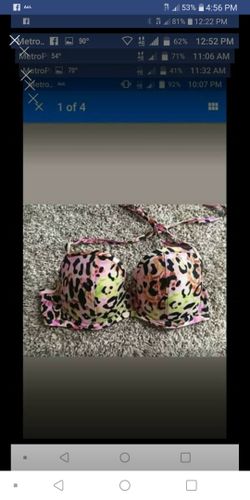 Victoria secret 34d bikini top