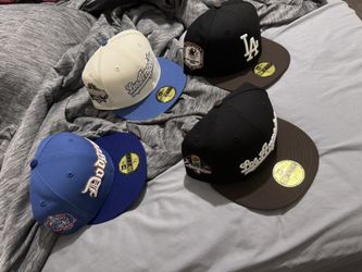 New Era LA Caps Size 71/8 New