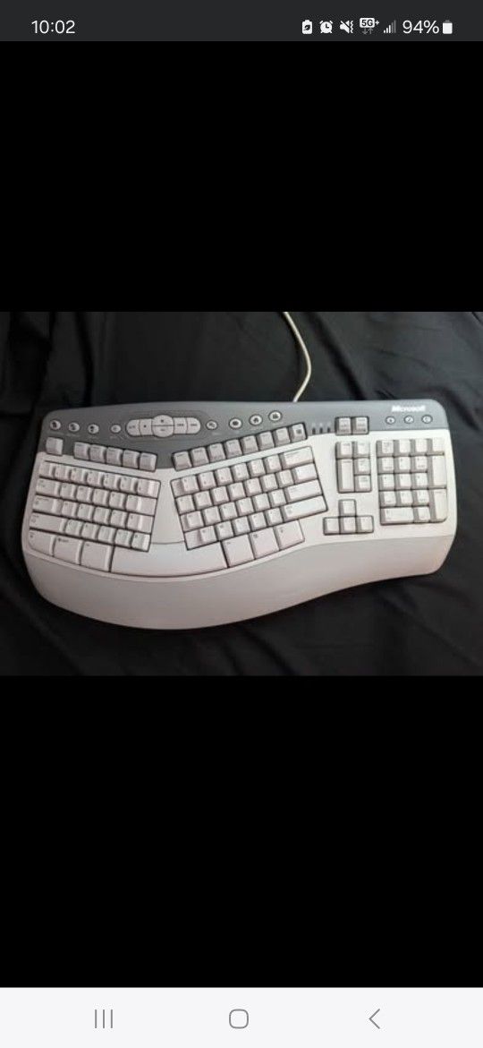 Microsoft natural multimedia keyboard 1.0A