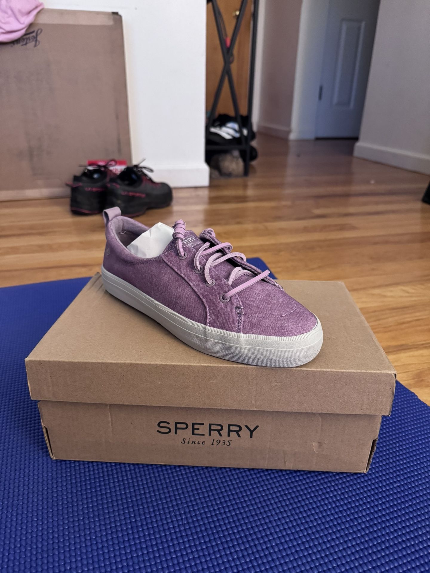 Lavender Jersey Sperry
