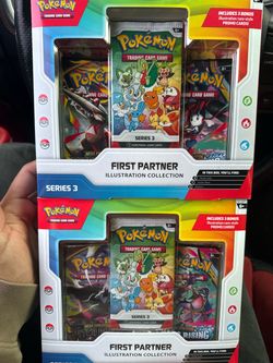 Pokémon First Partner Illustration Collection Series 3 (x2)