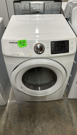 Samsung Front Load Dryer – Sensor Dry, White, Stackable
