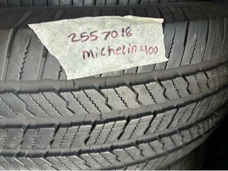 255-70-18 Michelin Defender 400$ Installed and Balanced Alignment Included with Purchase of tires Located at 1305 Preston Ave Pasadena Tx 77503