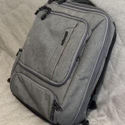 eBags travel laptop bag: Professional Slim Junior Laptop Backpack gray