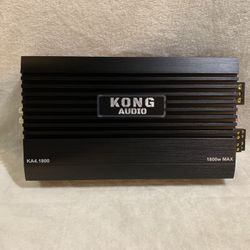 New Kong Audio 4 Channel 1800w Max Power Car Amplifier  $130 Each 
