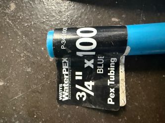 35 Ft Watts WaterPEX 3/4" Blue PEX Tubing Pipe Coil
