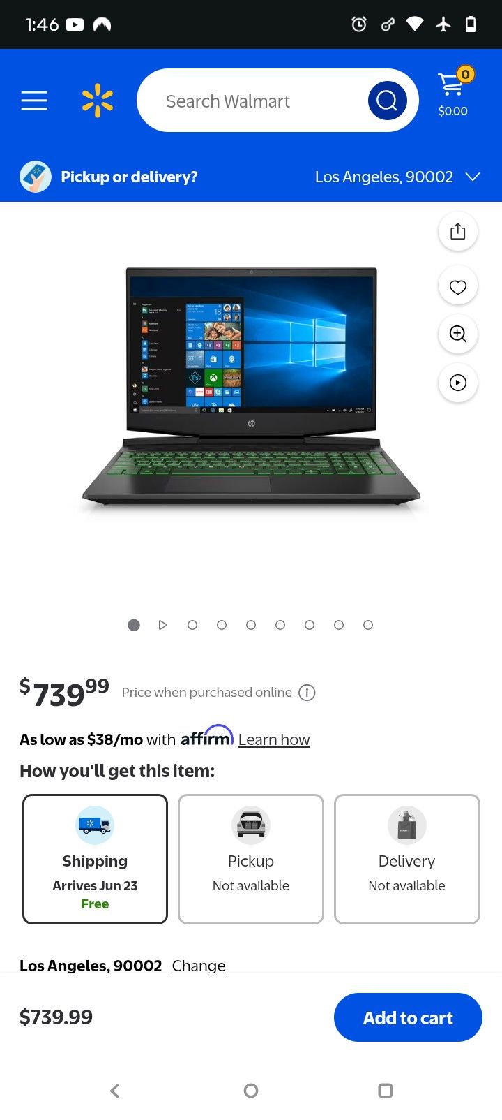 HP Pavilion Gaming Laptop
