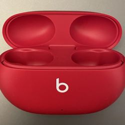 Beats By Dr. Dre Studio Buds Replacement Charging Case Only Red