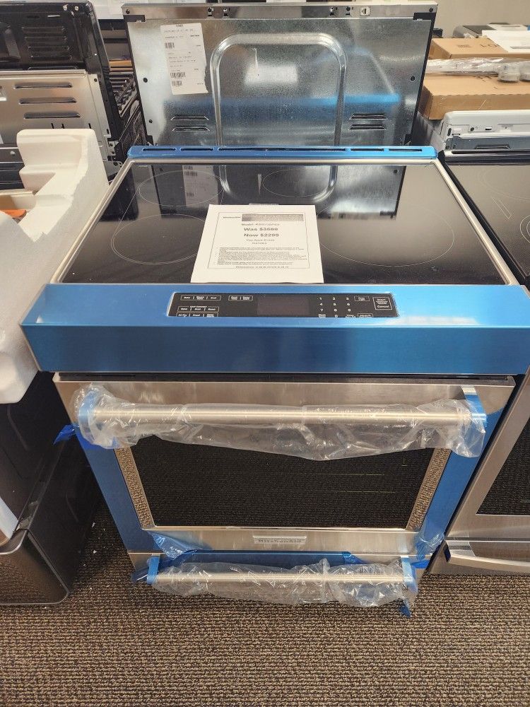 $749-$2299 Slide In Ranges Opened Box Scratch And Dent With 1 Year Warranty, Express Delivery At Appliances 4 Less !