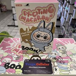 Genuine Pop Mart Labubu Exciting Macaron