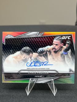 Topps 2026 Topps Chrome UFC Chris Padilla Rookie Refractor Auto Autograph BAV-CP