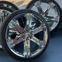 WHEELS 26x10 CHEVY TAHOE YUKON DENALI GMC