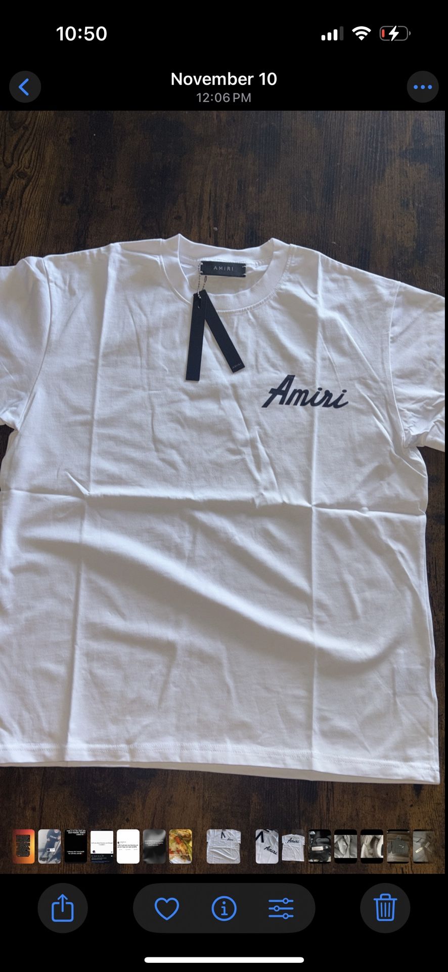 White Amiri Shirt