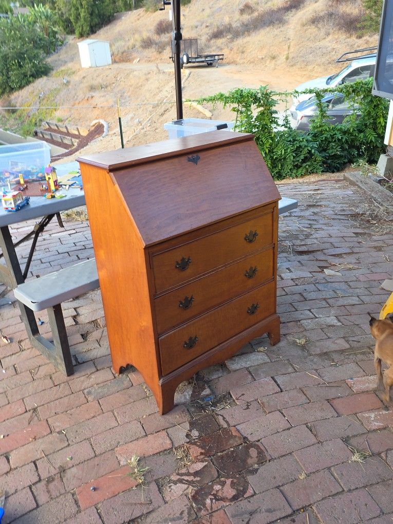 Antique Drop Down Desk