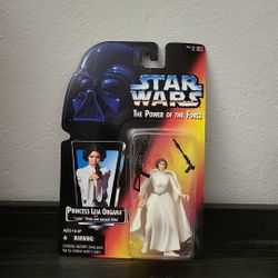 Kenner Star Wars POTF Princess Leia  With Laser Pistol And Assault Rifle A