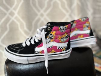 Vans SK8-Hi BMX Shoes-Fuchsia Fedora