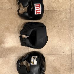 3 Boxing Headgear Bundle - Title, RDX, Farabi - Medium