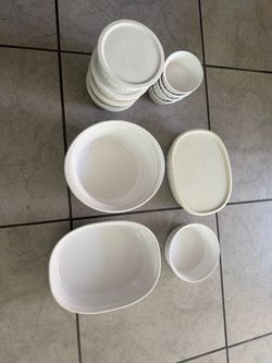 CorningWare White Bakeware Set with Lids
