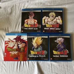 DBZ DVDs 