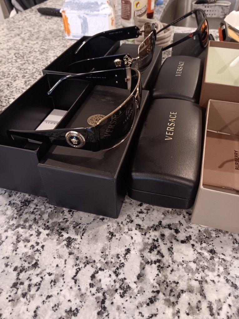 Versace And Burberry Sunglasses 