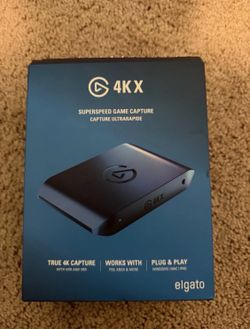 Elgato 4K X Gaming Capture Card for PS5, Switch 2 , & Xbox Series X