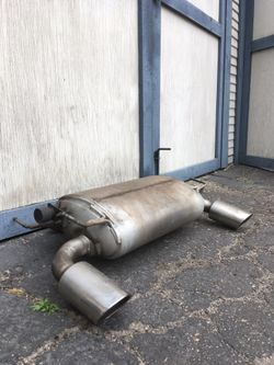 G37 COUPE OEM MUFFLER