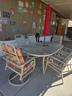 Patio Table With Chairs