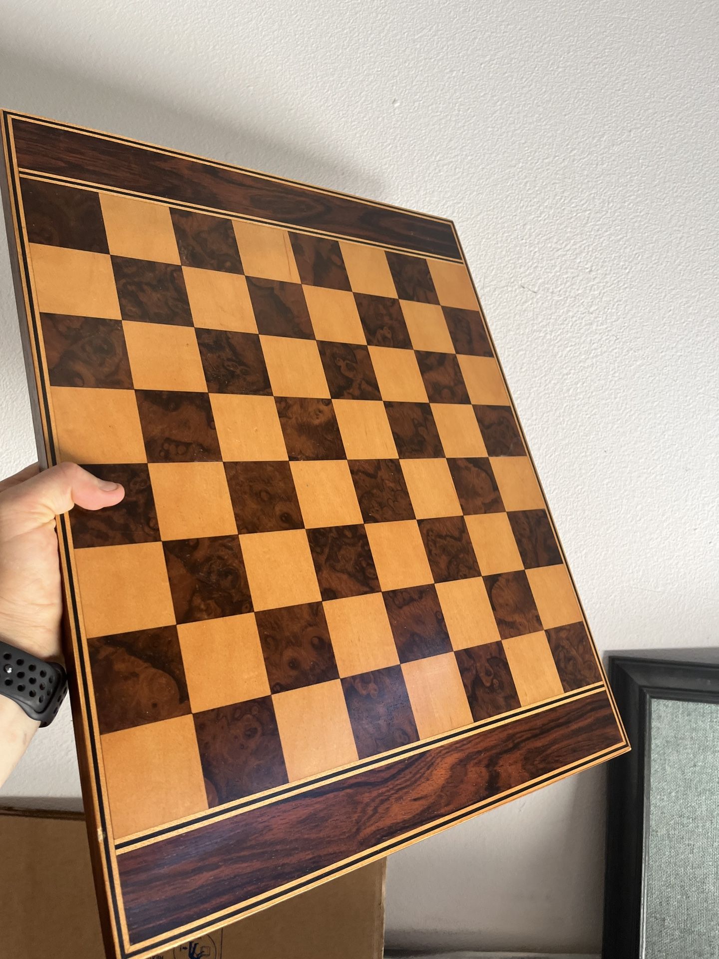 2 sided gameboard for chess and the antisemitic Game of the Jew
