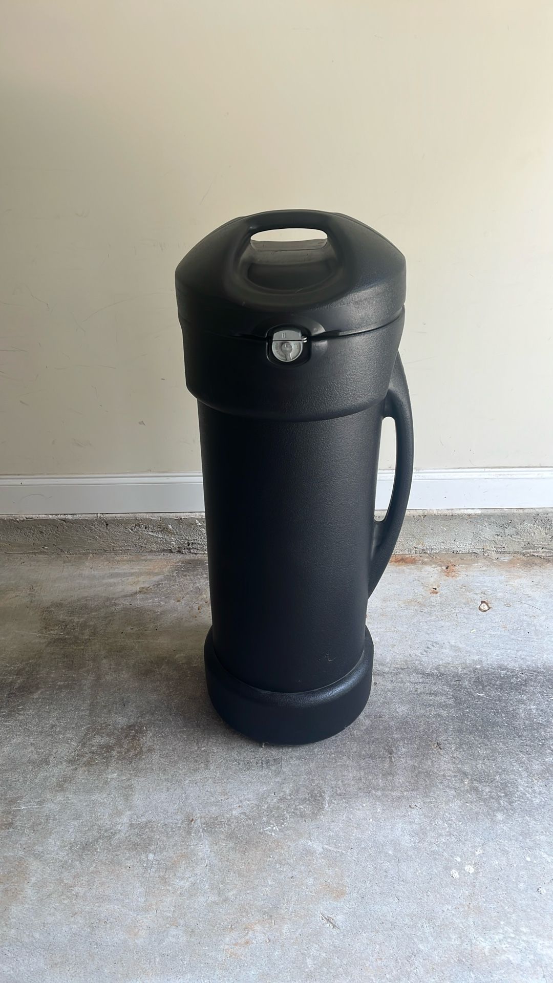 Free-  Heavy Duty Container On Wheels.  42” X 16” No Cracks. Very Good Condition. 