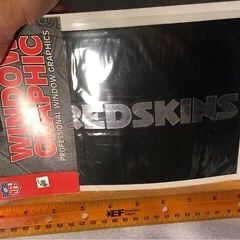 Redskins Window Graphic