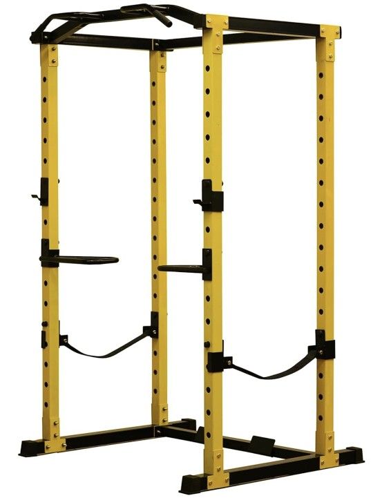 HulkFit Multi-Functional Adjustable Pro Series Power Rack Power Cage Exercise Equipment for Home Gym with Squat Rack Attachments and Accessories - Ben