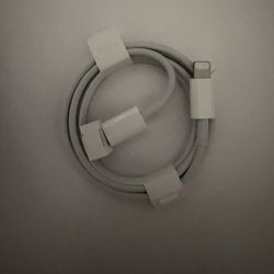 1m Apple USB-C To Lighting Charging Cable 