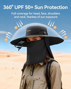 Solar Powered Fan Hat