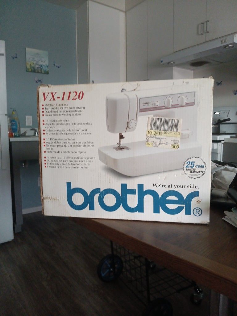 VX-1120 hardly Used BROTHER Sewing MACHINE