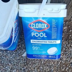 Clorox Chlorine Tablets Extra Blue 25lbs.