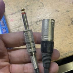 Speaker cable XLR/ jack 15 ft new