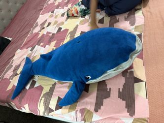 Whale plush toy