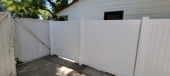 Vinyl Fence