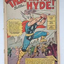JOURNEY INTO MYSTERY #99 1963 (1ST APP. MR HYDE) 🔑 🔥 
